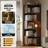 Estantería de esquina de madera maciza para mesita de noche, estante triangular de pie para almacenamiento, gabinete de almacenamiento de esquina para dormitorio