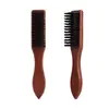 Directo de fábrica nuevo peine para barba cepillo para barba aceite para peinar corte de pelo cepillo para corte de pelo cepillo de cerdas para barba herramientas de peluquería