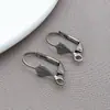 Ganchos de Orelha Estilo Francês em Aço Inoxidável, Vários Estilos, Acessórios para Brincos Dourados e Prateados que Preservam a Cor, Ganchos para Brincos de Pérola DIY Atacado
