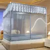 Liquidação Transfronteiriça: Mosquiteiro com Zíper para Bebês, Antiqueda, Tipo Cama, Três Portas, Suporte Autoconectável, Peça Única Dropshipping