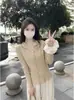 Blusa de manga comprida com botões, estilo coreano, gola alta, retalhos de renda para mulheres, outono e inverno, simples, elegante, justa ao corpo, camada interna versátil, moderna
