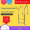 Escada de lançamento para piscina Escada rolante de piscina Escada de piscina Corrimão de aço inoxidável Pedal Série SF