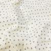 Algodão Puro Crepe de Gaze Dupla Bebê Vintage Estampado Floral Pequeno Gaze Bebê Roupas Infantis Pijamas Roupas de Casa Tecido