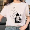 Camiseta Chainsaw Man Feminina Anime Japonês Pochita Camisetas Gr