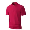 Primavera 2026 Nuevo Polo de Manga Larga para Hombre con Piel de Conejo Estilo Casual Holgado Camisa Blanca de Rayas Finas Bordada con Cuello