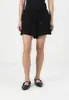 Pantalones Cortos de Algodón y Lino Transfronterizos Amazon para Mujer Verano Cintura Alta Pierna Ancha Holgados Casual Adelgazantes Hogar Pantalones de Tres Piezas