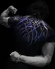Breathedivinity Nuevo Venom Pesadilla Ropa Deportiva Elástica de Manga Corta Mallas Elásticas Camiseta de Secado Rápido Top para Hombre