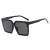 Estilo Coreano Nuevo Estilo de Celebridad de Internet Montura Grande Decorativa Adelgazamiento Facial Protección Solar Moda Versátil Gafas de Sol Vacaciones