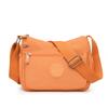 Bolso casual 2023 Verano nuevo estilo coreano ligero bolso bandolera estampado de plantas tela de nailon bolso dumpling bolso de hombro para mujer
