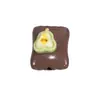 Acrílico Cuadrado Dulces de Fruta Cuentas Sueltas Cuentas con Agujero Cadena para Teléfono Móvil Llavero Collar Accesorios para Joyería DIY Venta al por Mayor