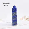 Cristal Natural Pedra Bruta Pilar Pontiagudo Pilar de Cristal Semi-precioso Cristal Branco Citrino Prisma Hexagonal Ornamento de Mesa Atacado