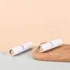 Tubo de papelão kraft branco universal, tubo de papel, embalagem de chá, lata de papel selada, personalizável com logotipo, tubo de papel kraft