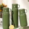 Nova Caneca Térmica Yalai da Fu Aço Inoxidável 316 Caneca Térmica com Tampa Copo para Beber Grande Capacidade Estudante Fora