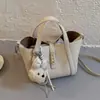 Bolso Cruzado Informal de Moda Transfronterizo para Mujer Verano 2026 Nuevo Bolso de Moda Bolso Cubo de Hombro Único Cruzado