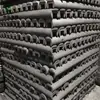 Tira Ranurada de Espuma Negra con Forma Especial Tira Cilíndrica Cortada con Alambre de Eva Moldeado de Tira Ranurada para Transporte de Productos