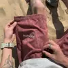 Shorts de Veludo de Alta Qualidade Bordados para Homens, Shorts Versátil de Verão Multicor Cinco Pontos, Shorts Esportivos de Secagem Rápida para Estudantes