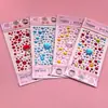 Pegatinas Acrílicas de Diamantes de Cielo Estrellado para Niños Pegatinas de Cristal Pegatinas Creativas DIY Pegatinas para Teléfono Móvil Pegatinas Aleatorias Regalos Creativos Aleatorios