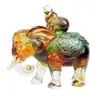 Calabaza Auspiciosa-Elefante Vidrio Antiguo Depilación con Cera Elefante Quemado Vidrio Feng Shui Decoración del Hogar Adornos Fabricante Personalización