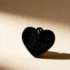 Colgante de Corazón Pintado de Colores Color Caramelo Dopamina Lindo Femenino DIY Accesorios de Joyería Dijes para Bolsos