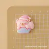 Acessórios de resina de urso de pijama de desenho animado, clipes de cabelo DIY, acessórios de cabeça, decorações para capas de celular, charms para tamancos e flores para sapatos - atacado