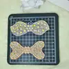 Moda Coreana Nueva y de Moda Lazo Ropa Accesorios DIY Flor 3D de Pedrería Accesorios para Ropa Venta al por Mayor