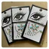 Joias Faciais Halloween strass autoadesivo cristal Gema Facial tatuagem corporal sobrancelha Joia Facial broca