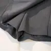 Nuevos pantalones-falda de estilo chino con lazo para mujer, verano anti-exposición, pantalones-falda cortos irregulares de cintura alta en línea A adelgazantes
