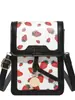 Bolso Pequeño Cuadrado Fresco y Dulce para Mujer, Bolso para Teléfono Móvil, Nuevo Estilo Verano 2026, Bolso de Hombro con Estampado Elegante, Bolso Cruzado de Diseño de Nicho