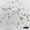 Estilo Individual Blanco (Opcional) Pedrería para Uñas de Forma Irregular con Base Plana, Pedrería de Vidrio, Pedrería de Cristal, Artículo Popular de Celebridad de Internet