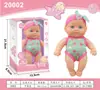 Boneca de Vinil de Novo Produto Transfronteiriço Boneca Boneca Calmante Simulação Boneca Bebê Brinquedo de Plástico Macio Infantil Presente Estoque Pronto