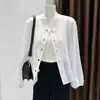 Jaqueta Camisa de Chiffon Fina de Verão Feminina 2026, Cardigã Protetor Solar de Seda Gelada, Xale Cobertura de Luxo Leve de Alta Qualidade