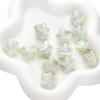 Gota de resina degradado de aceite pintura al óleo tridimensional cuentas de estrella hechas a mano DIY pulsera de cuentas casera accesorios de collar
