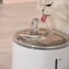 Dispensador de agua para mascotas acero inoxidable filtro de circulación automática gran capacidad agua potable para perros inteligente suministros para gatos fábrica de mascotas
