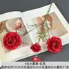 Materiales Florales Rojos, Decoraciones con Flores Artificiales, Decoraciones de Boda, Arreglos para Mesa de Comedor de Sala, Ramos, Exhibiciones de Flores Falsas, Arte Floral