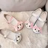 Verão 2026 Novo Estilo Fofo Cotidiano Lolita Sapatos Baixos Melody Lolita Bico Redondo Fofo Sapatos Individuais