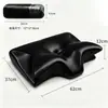 Almohada viscoelástica con forma de mariposa de comercio exterior, almohada de espuma viscoelástica de rebote lento, almohada de soporte cervical con forma de mariposa, almohada con forma de cuerno, hecha a medida para Amazon