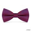 Pajarita roja para novio, traje de boda para hombre, color liso, lazo rojo para padrino, traje de boda británico para hombre, moda