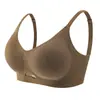 Ropa interior nueva sin costuras para mujer, minimiza los bustos grandes, realza y soporta, previene la flacidez, alta elasticidad, transpirable, hermoso sujetador de espalda