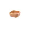 Bandeja de Madera Estilo Japonés Plato Rectangular para Cena Madera Maciza Taza de Té Plato de Madera Plato de Madera Vajilla de Madera Plato para Taza Pequeña