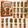 Calendario de Adviento Navideño de Animales Transfronterizo 2026 Calendario Navideño de Animales Caja Sorpresa S