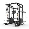 Máquina Smith multifuncional, pórtico comercial para pájaros, prensa horizontal, sentadillas, equipo integral de entrenamiento de fitness para interiores