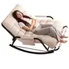 Mecedora Doble Mecedora Reclinable Adulto Dormir Uso en Casa Reclinable para Siesta Balcón Sala de Estar Persona Perezosa Descanso para el Almuerzo Silla de Ocio
