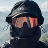 Gafas de Esquí Punk 2024 para Hombre Tendencia Celebridad de Internet Anti-UV Gafas de Sol para Montañismo para Mujer Dulces Geniales Gafas para Deportes al Aire Libre Tendencia