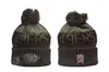Otoño e Invierno Nuevo Comercio Exterior Equipo de Fútbol NFL Pareja Hombres y Mujeres Moda Casual Gorros Gruesos de Punto Modernos