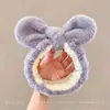 Diadema de cara dulce y linda para mascarilla para mujeres, diadema antideslizante para maquillaje, pinza para el pelo de dibujos animados, diadema, accesorio para el cabello