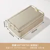 Caja de Lata para Galletas y Dulces con Cierre, Rectangular de Pastelería de Piña, Snack de Tiramisú, Caja de Regalo con Cierre