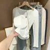 Outono 2026 novo design nicho slim-fit espinha de peixe gola redonda camiseta térmica base feminina manga longa camiseta de fleece
