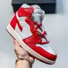 Putian Zapatillas de Baloncesto Aj1 de Alta Calidad Año del Caballo Jordan 1 Azul Carolina del Norte Moda Clásica Versátiles Casuales Deportivas para Hombres y Mujeres