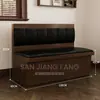 Mesa y Silla de Cafetería Vintage Combinación Mesa y Silla de Tienda de Postres de Té con Leche Repostería Pastelería Mesa y Silla de Comedor de Madera Maciza Restaurante Occidental Asiento de Tarjeta Comercial