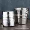 Direto da fábrica martelo de aço inoxidável ponta de martelo cabeça de tigre balde de champanhe ponta de martelo balde de gelo balde de gelo KYV para bar balde de vinho tinto balde de cerveja